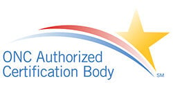 ONC Authorized Certification Body logo.