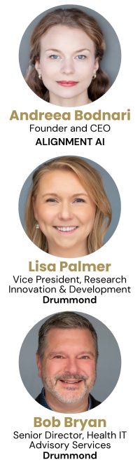 AI in Healthcare webinar presenter headshots