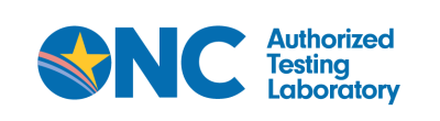 ONC Authorized Testing Laboratory logo.