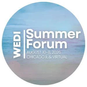 WEDI Summer Forum August 10-11 2026 Chicago